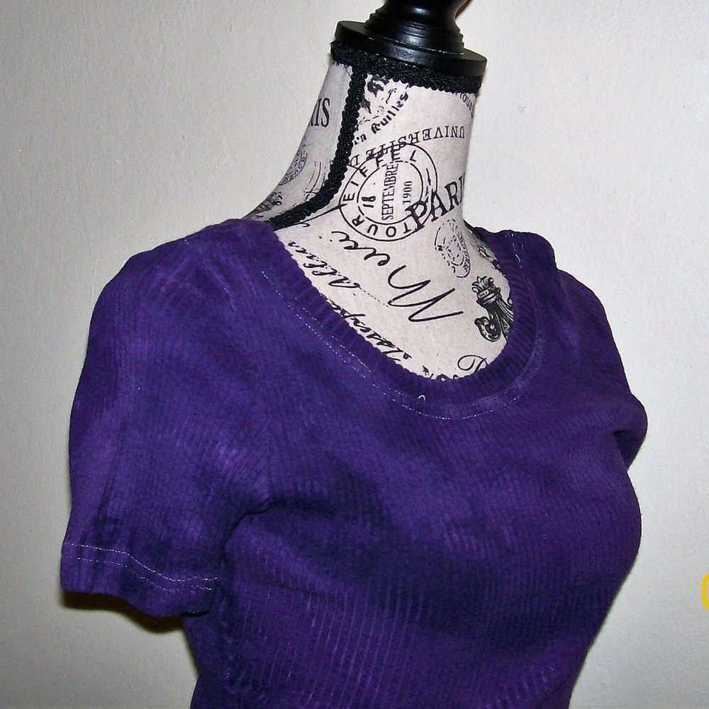 Like New Tie-Dye Ribbed Top